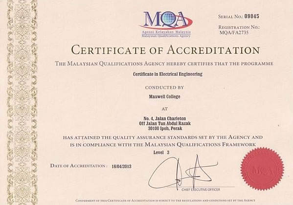 MAXWELL COLLEGE Ipoh Perak Malaysia